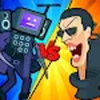Merge War Skibidi Vs Camera Premium APK